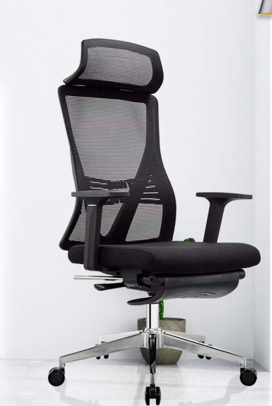 Ghế Văn Phòng Thiết Kế Chuẩn Ergonomic Hỗ Trợ Cột Sống Lưng, Có Ngả Lưng & Gác Chân thư giản 9019-TT