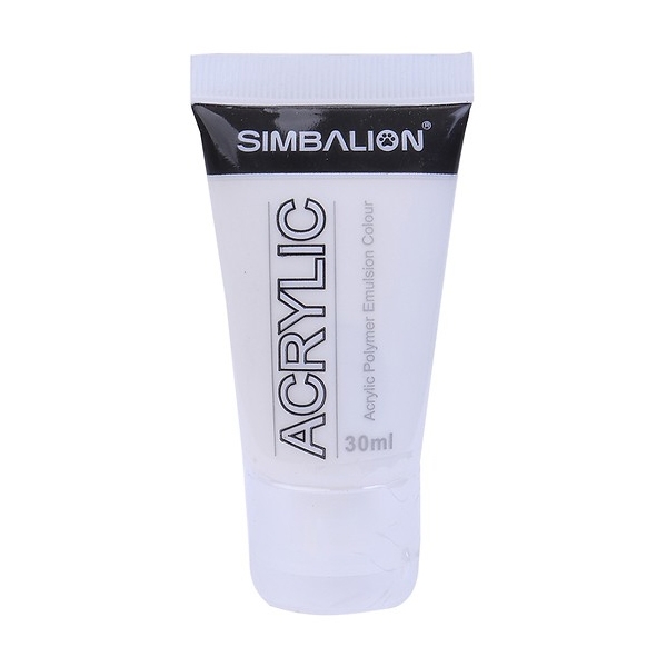 Màu Vẽ Simbalion Acrylic 30ml NAC30 - 55 - Ngọc Trai