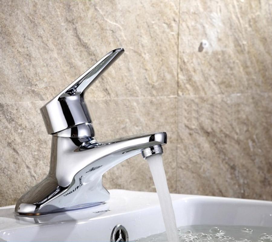 Vòi Lavabo 2 chân nóng lạnh Đồng mạ Chrome Eurolife EL-LOT03-1