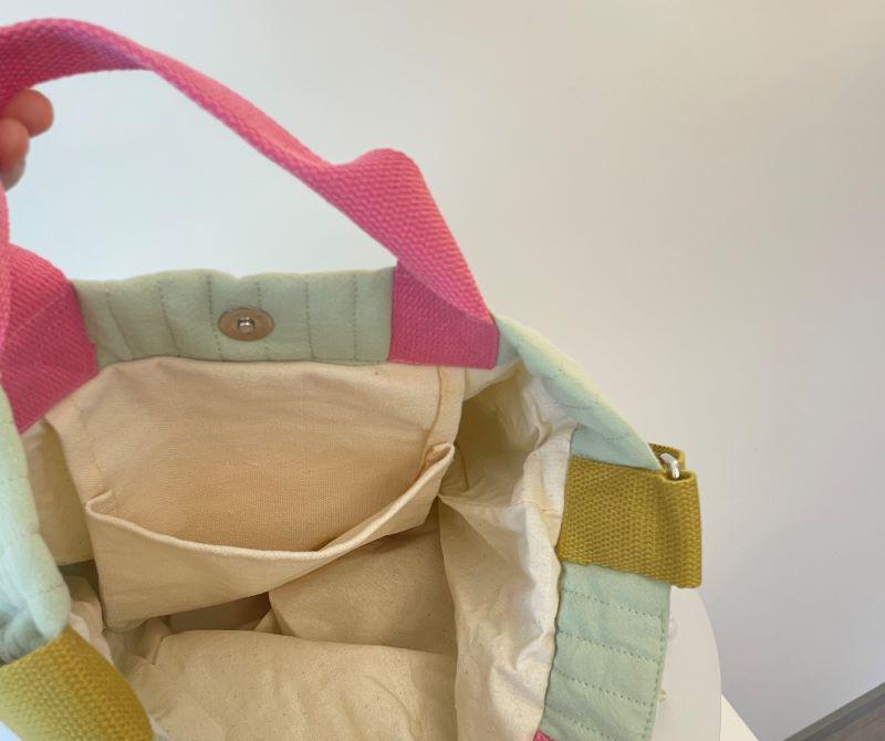 Bé Ins Ba Lô Hoa Học Phong Cách Bắc Âu Màu Kẹo Vai Trẻ Em Ăn Đồ Chơi Túi Bảo Quản Ba Lô Trẻ Em