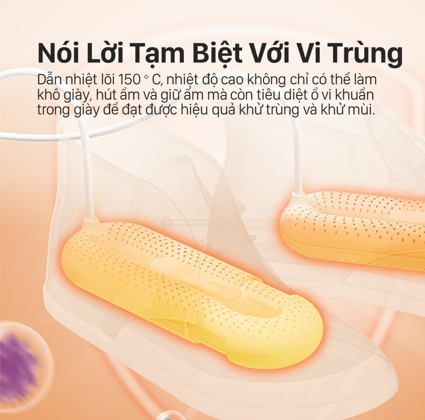 Máy Sấy Giày Sothing DSHJ-S-2111, Hút Ẩm Khử Mùi, Có Hẹn Giờ Tắt- Hàng Chính Hãng