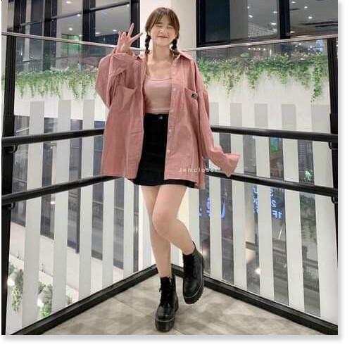 ÁO KHOÁC NHUNG NỮ CỰC XINH DÀNH CHO CÁC BẠN TRẺ - PHONG CÁCH MỚI -THỜI TRANG HÀN QUỐC THỜI TRANG MỚI KINGSHOP79