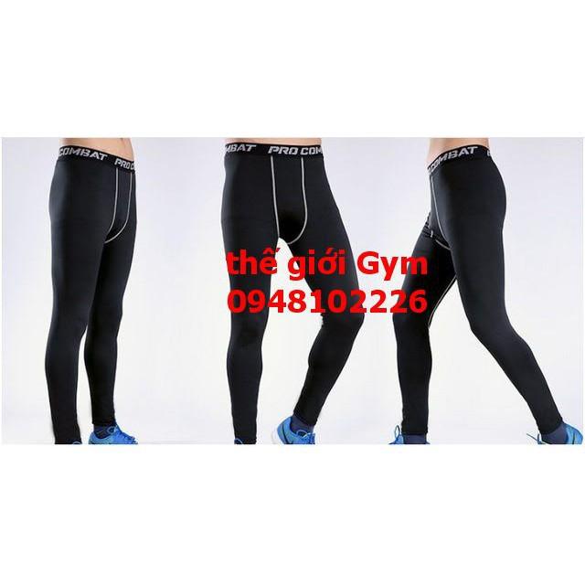 (Video) Quần legging nam xịn PRO COMBAT hot hit (size M-XXXL)