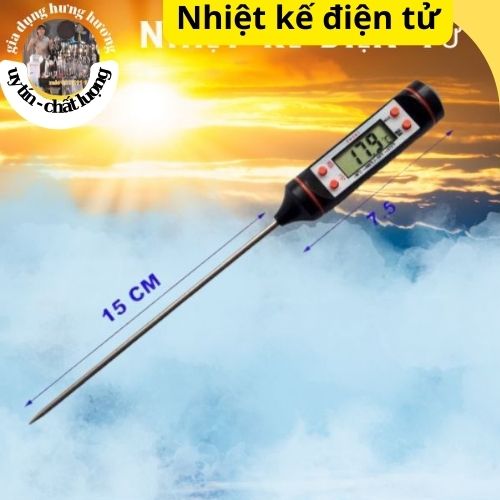 Bút đo nhiệt độ nước, trà, sữa