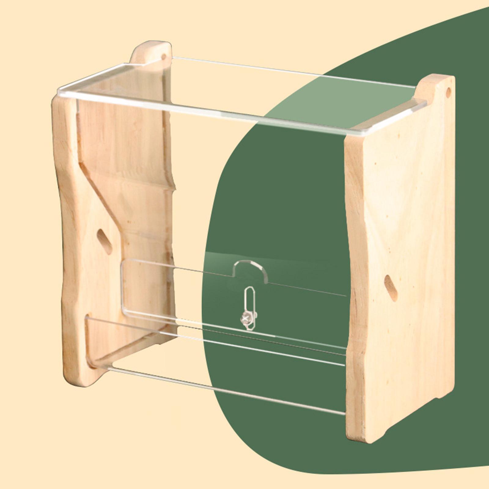 Automatic Acrylic Feeder Birds Cage  S