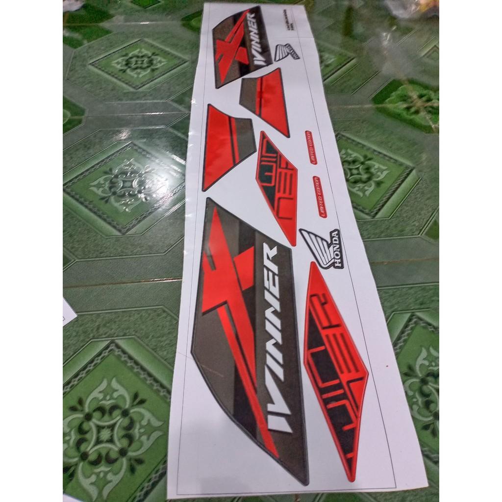 Tem rời winner X 2021 đỏ đen
