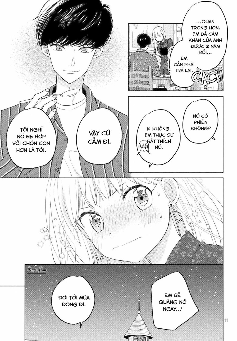 cô dâu (←chưa cưới) của atsumori-kun chapter 3 11