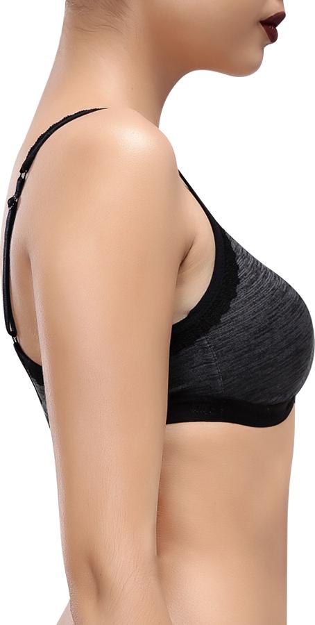 Bộ Áo Ngực Và Quần Lót Đồng Bộ Bralette Comfort Miley Lingerie FWS1120_BRW11105