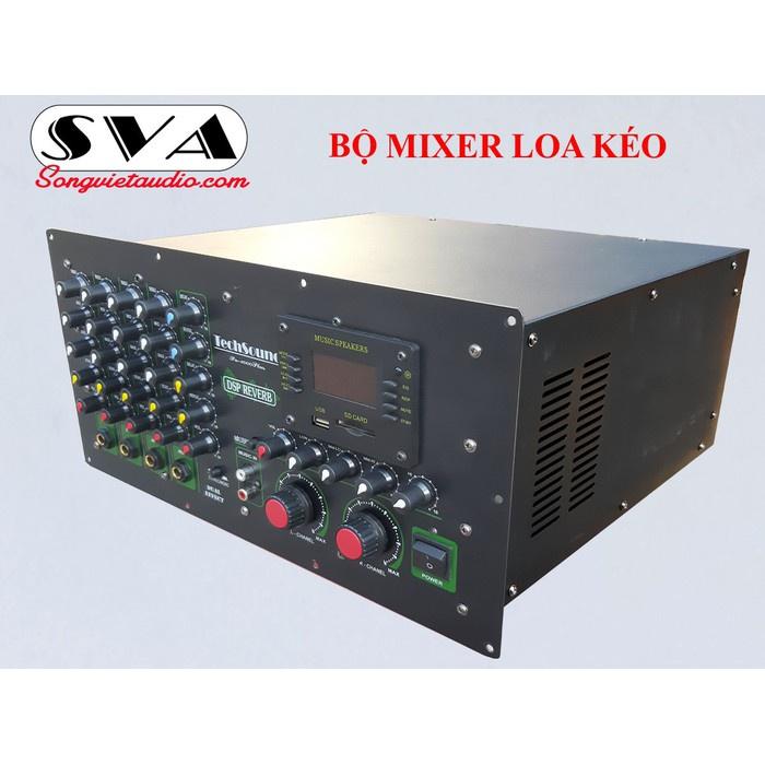 BỘ MẠCH MIXER LOA KÉO DÙNG ECHO REVERB DSP