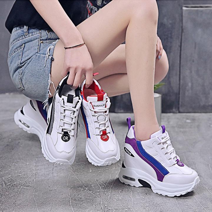 Giày Sneakers Đế Cao 9CM Chữ &quot;OR&quot; 9CM PS587-1021