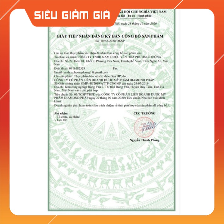 Bổ Gan HP Đông Y Hòa Phương , Giúp thanh nhiệt, mát gan, giải độc gan HP2A