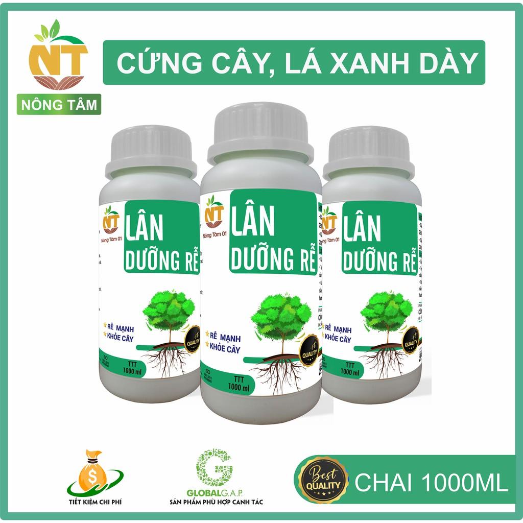 Phân bón siêu dưỡng rễ, kích rễ, chuyên dùng cho rau màu, cây ăn quả, chai 1000ml