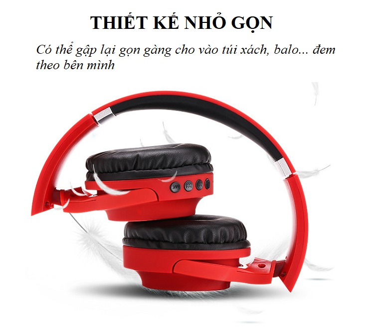 Tai Nghe Headphone Kết Nối Bluetooth  5.0 WR1379 - Hàng Nhập Khẩu (Giao Màu Ngẫu Nhiên)