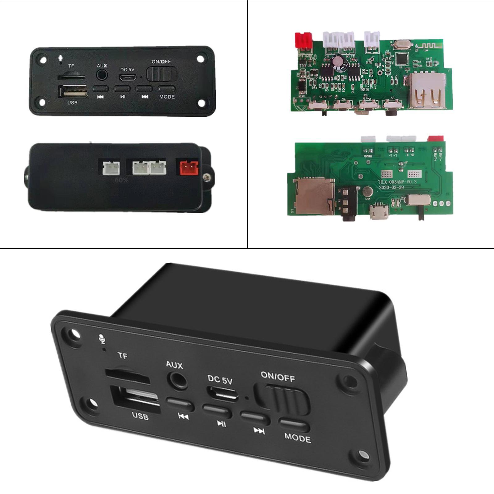 2X MP3 Board 5V AUX Input Player Support MP3 USB TF Card Function