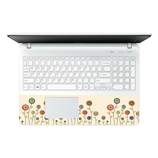 Mẫu Dán Decal Hoa Văn Cho Laptop LTHV 114