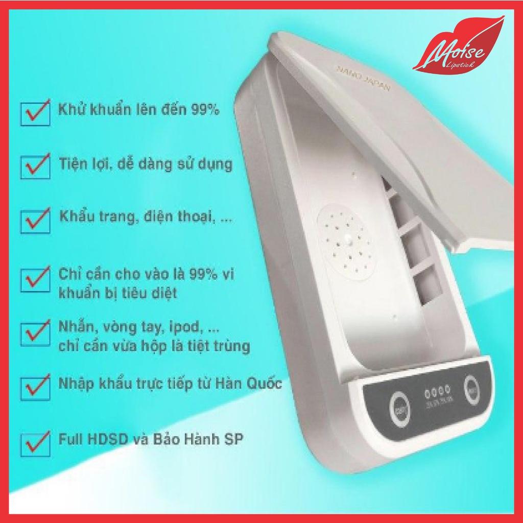 Hộp diệt khuẩn, Khử trùng bằng tia UV, thích hợp cho diệt khuẩn điện thoại, khẩu trang và trang sức