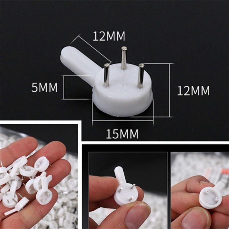 Đinh Treo Tường 3 Chân và 4 Chân Treo Khung Ảnh,Treo Đồ Không Cần Khoan Tường