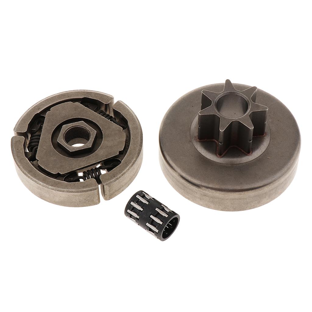 3/8" Replace Clutch Drum Clutch Washer Bearing Tool Kit for Stihl 038 MS380