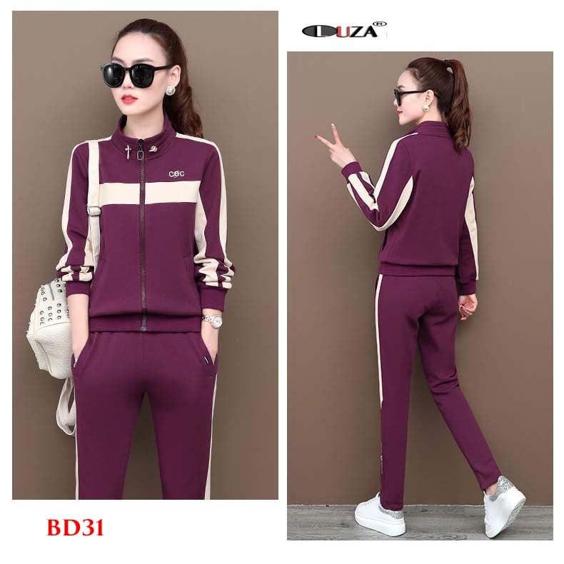 BỘ THỂ THAO KHÓA CHẤT LIỆU DA CÁ CAO CẤP