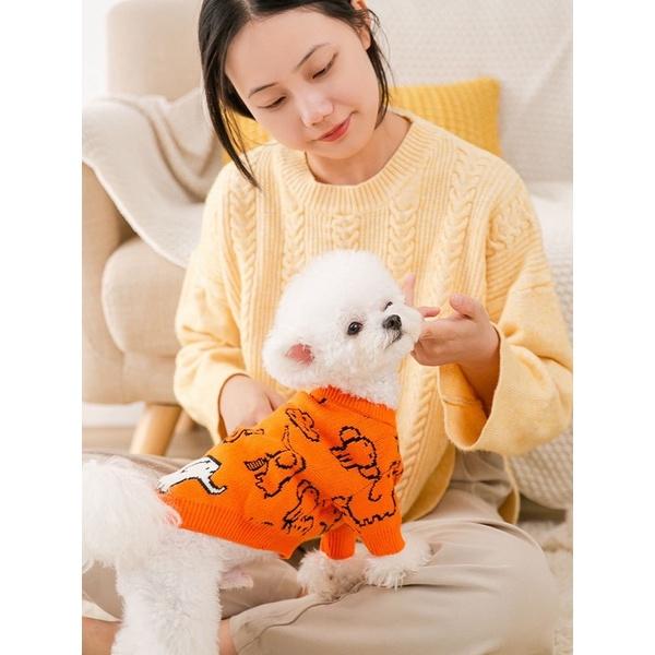 ️ ÁO LEN SWEATER VINTAGE THU ĐÔNG CHO THÚ CƯNG CHÓ MÈO SIÊU DỄ THƯƠNG ️