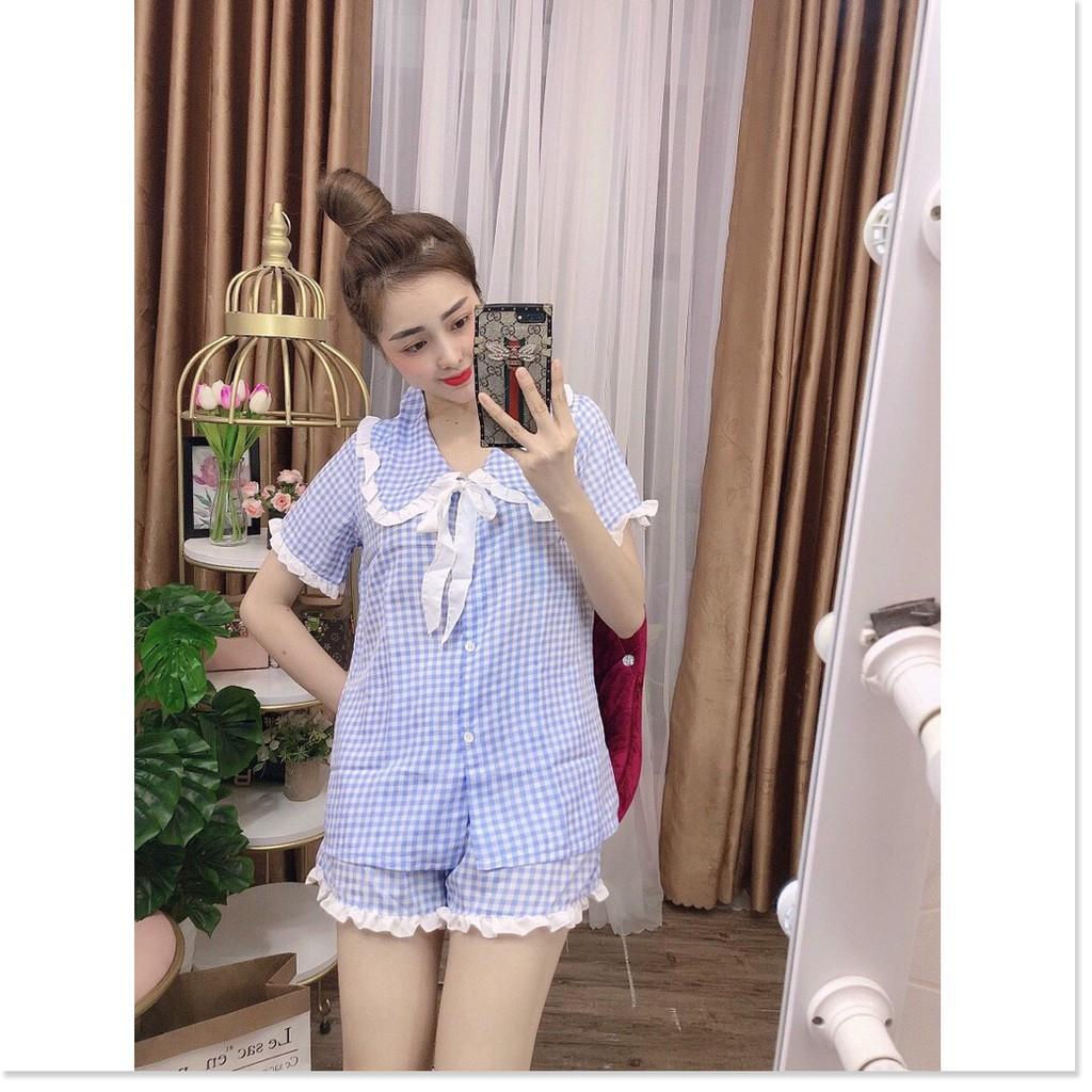 Set bộ mặc nhà NGẮN SIÊU XINH TÔN DÁNG 2021 THỜI TRANG KING FASHION