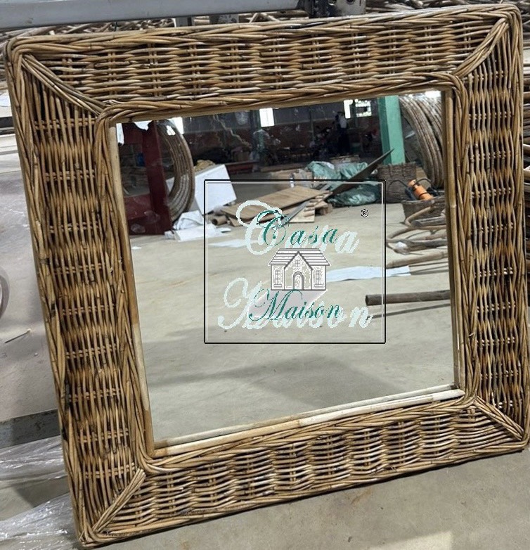 Gương vuông mây cao cấp CaSa Mai Son