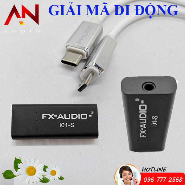 Bộ Giải Mã Di Động DAC FX- Audio I01S Hàng Chính Hãng