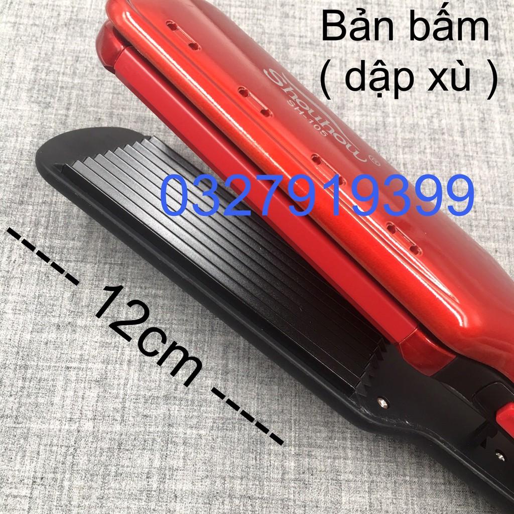 Máy duỗi bấm tóc 2in1 105