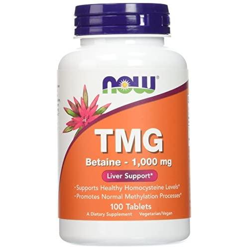 Viên uống tăng cường thể lực NOW Foods Extra Strength TMG 1,000 mg, 100 viên