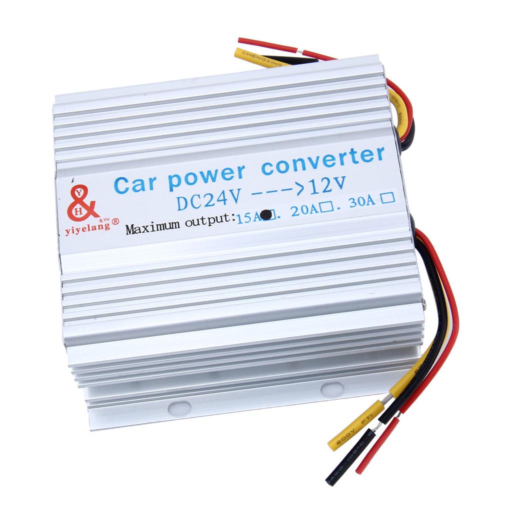 DC 24V to 12V 15A Voltage Buck Converter Regulator Transformer Power Supply