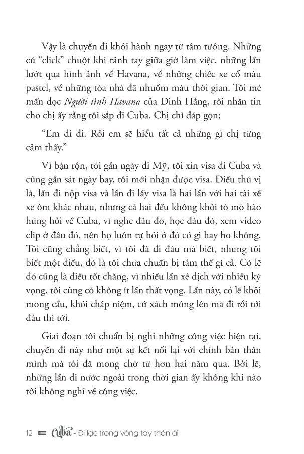 Sách - Cuba - Đi Lạc Trong Vòng Tay Thân Ái