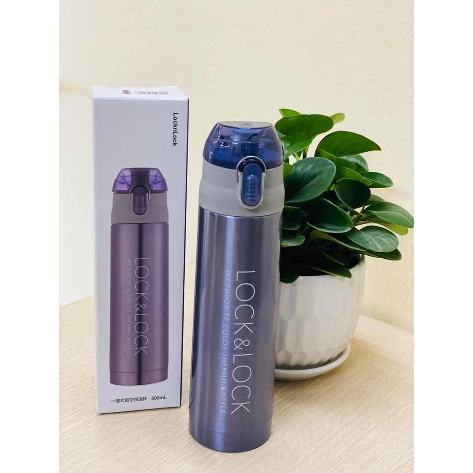 Bình Giữ Nhiệt LHC6800FU  Màu Tím - Chính Hãng