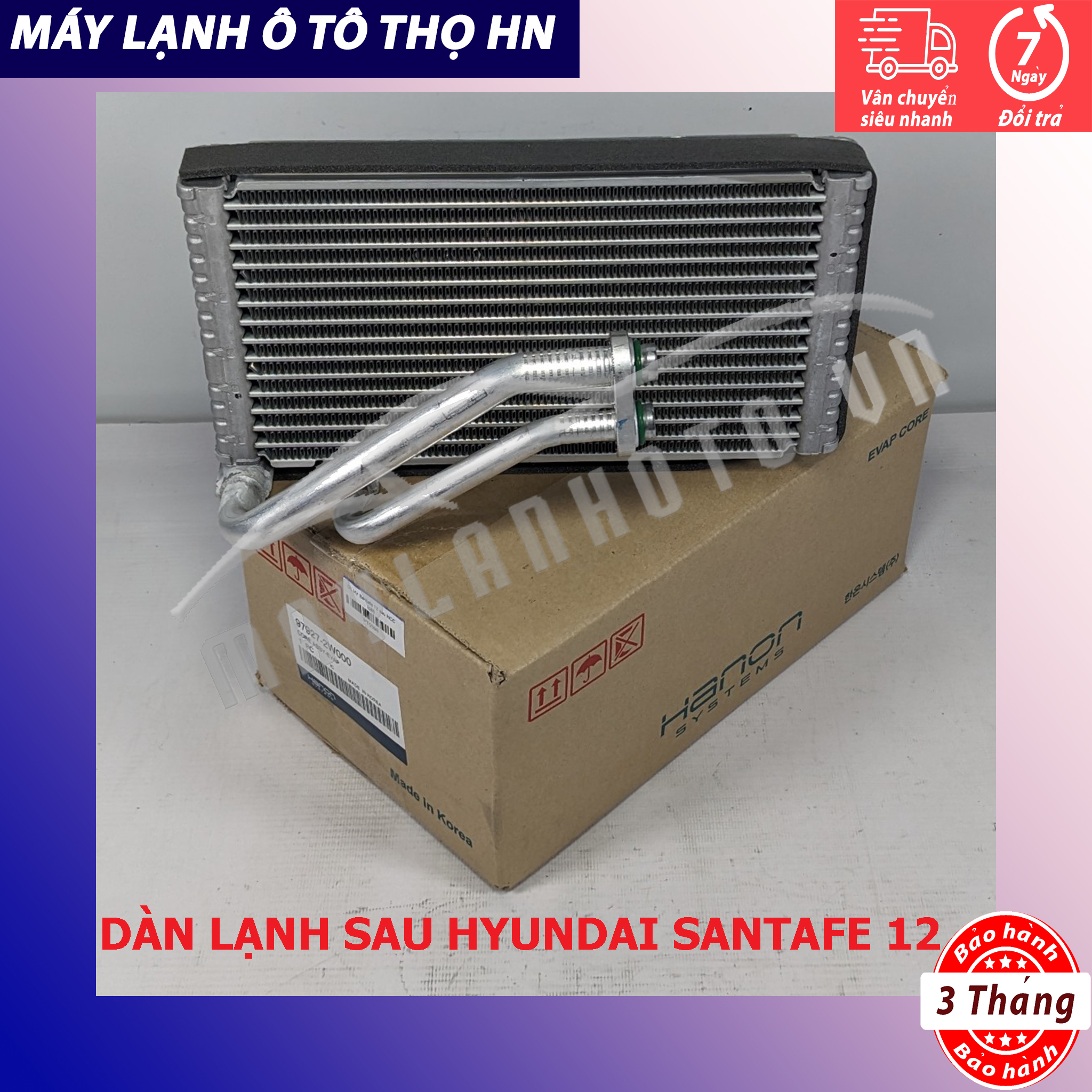 Dàn lạnh Hyundai Santafe 2012 2013 2014 2015 2016 hàng xịn Hàn Quốc 12 13 14 15 15