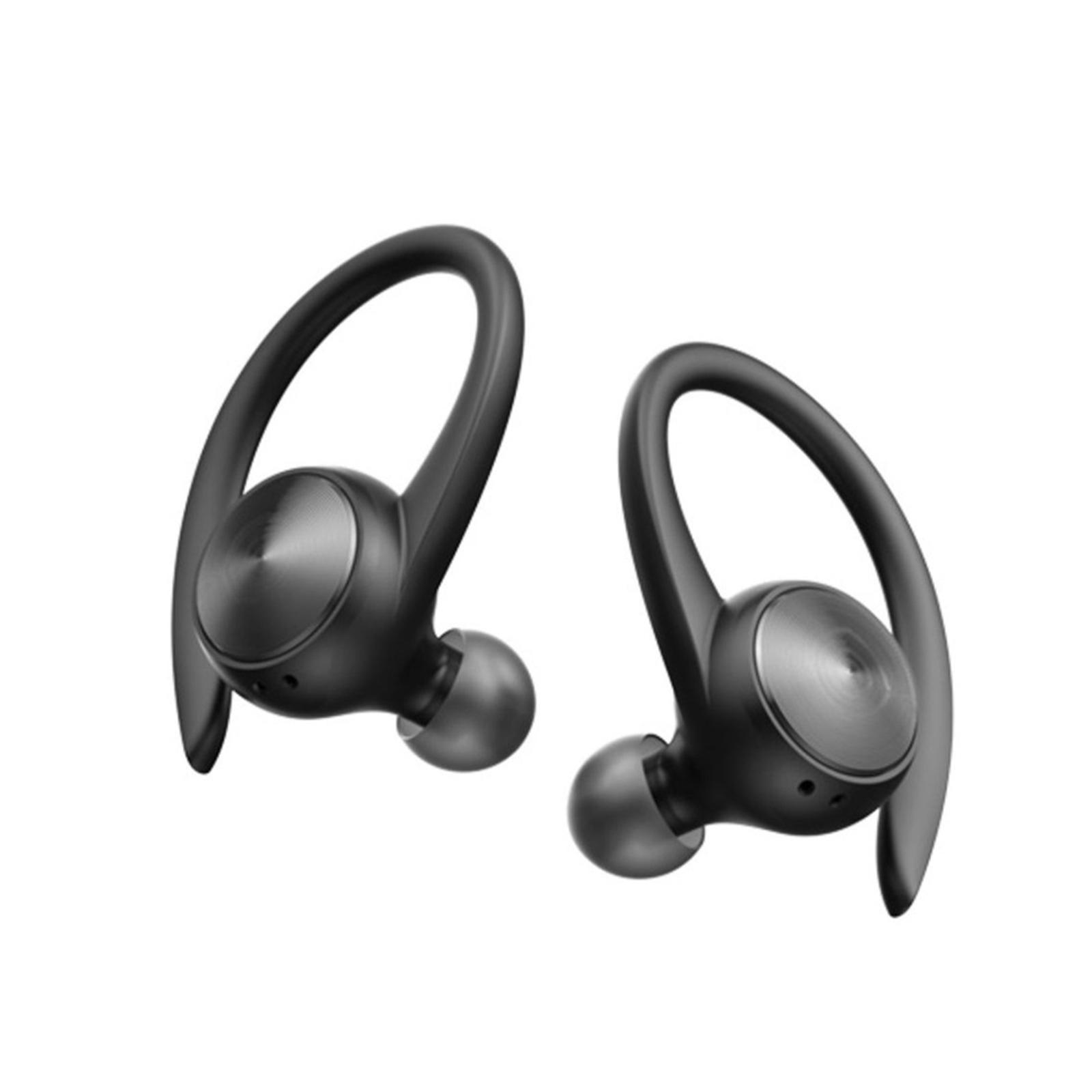 2 Pieces Earhook Bluetooth 5.0 Earphone for Driving LED Battery Display