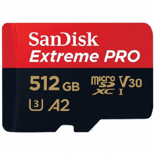 Thẻ Nhớ MicroSDXC SanDisk Extreme Pro V30 A2 512GB 200MB/s SDSQXCD-512G (New 2022) - Hàng Nhập Khẩu