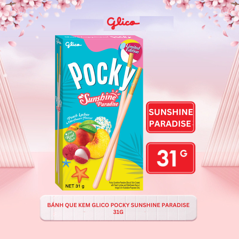 BÁNH QUE POCKY HƯƠNG MÙA HÈ 31G