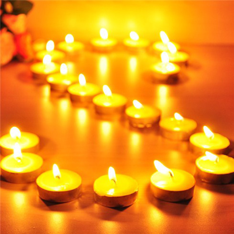 Bộ 20 viên nến tealight trang trí