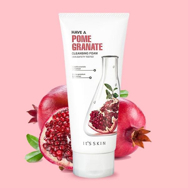 Sữa rửa mặt giúp da se khít lỗ chân lông It's Skin Have a Pomegranate Cleansing Foam Hàn Quốc 150ml