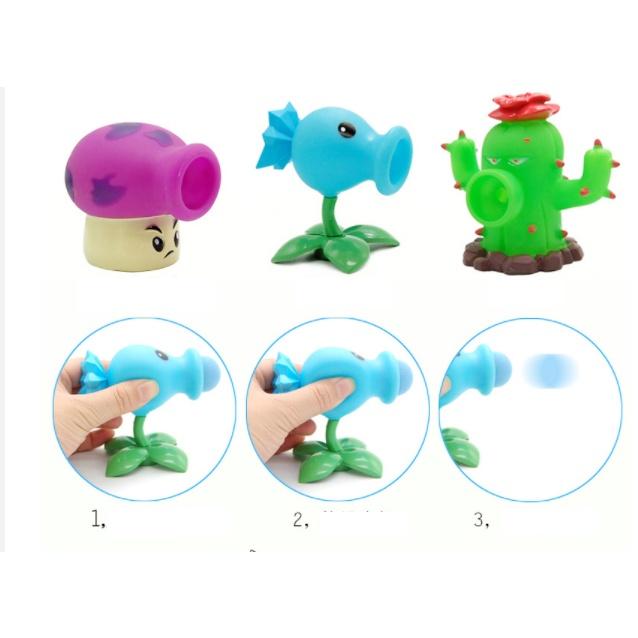 Bộ đồ chơi Plants vs Zombies, đồ chơi trẻ em cây bắn zombie tuổi thơ cực vui