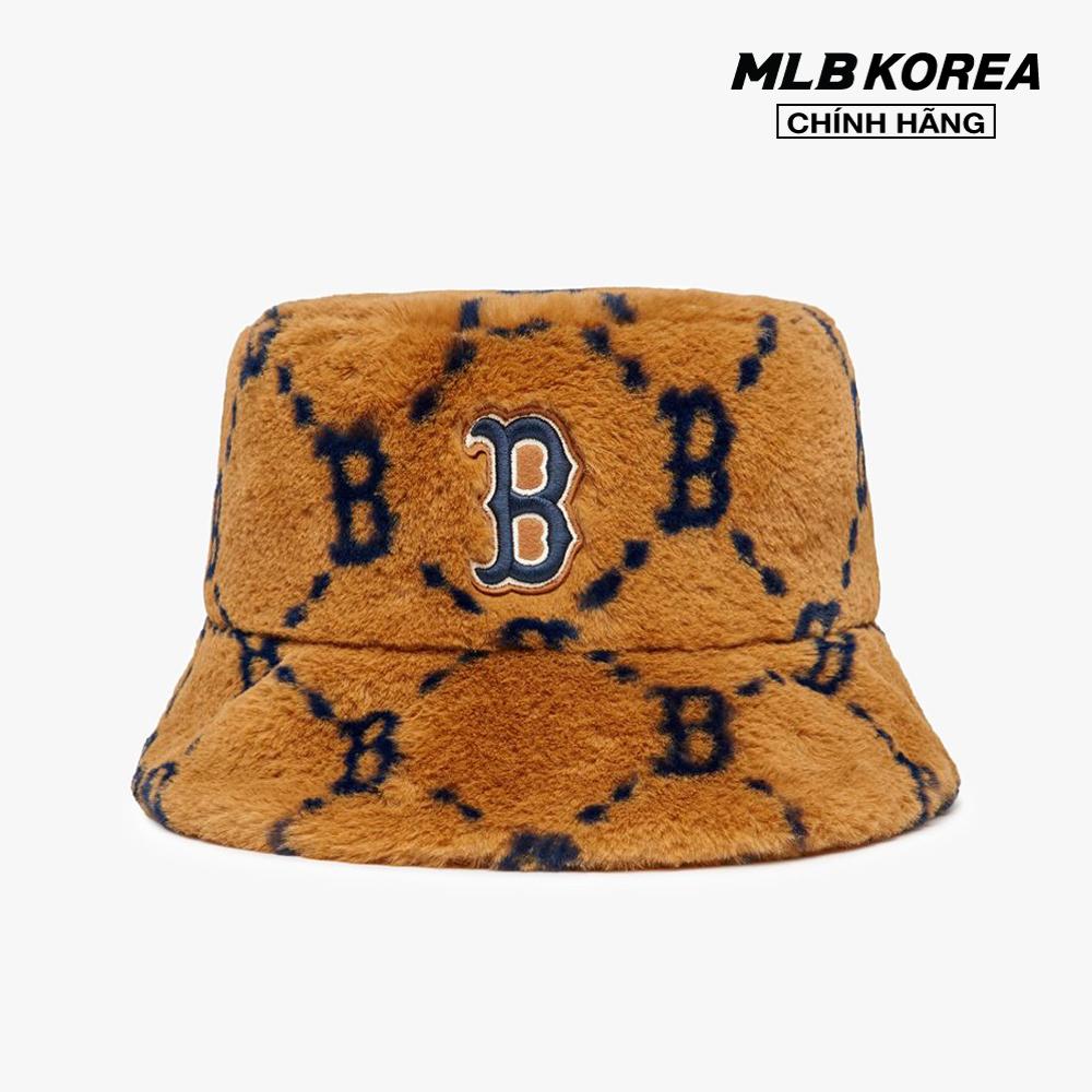 MLB - Nón bucket vải lông Dia Monogram 3AHTMF226
