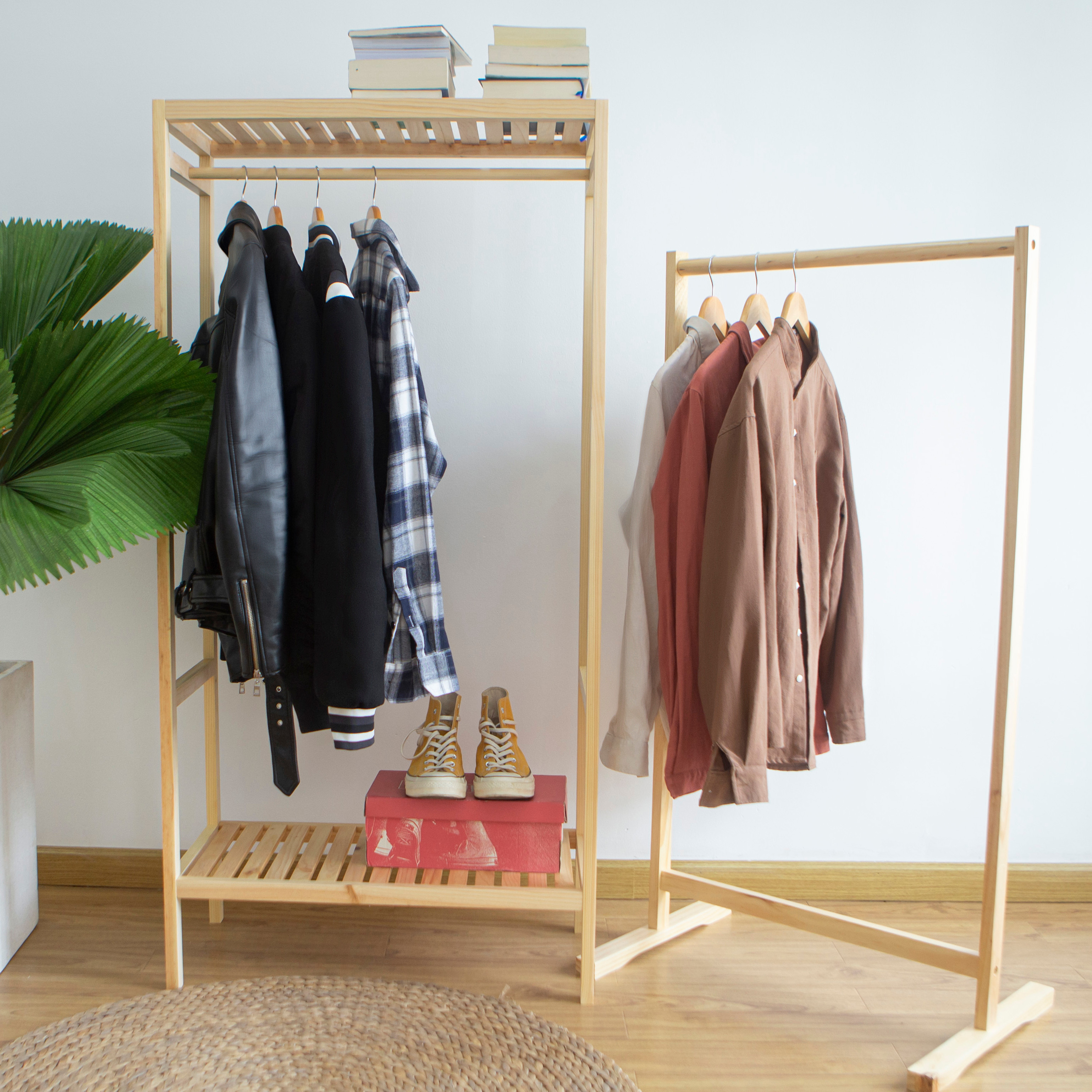 GIÁ TREO QUẦN ÁO THANH ĐƠN HÀN QUỐC SIZE S - SINGLE HANGER SIZE S