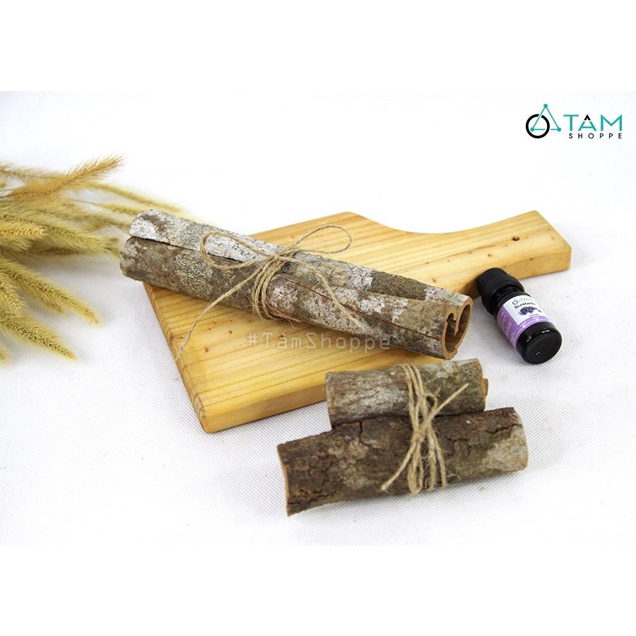 Vỏ quế khô thơm tự nhiên thắt nơ dây thừng xinh xắn 100gr PKCA-01