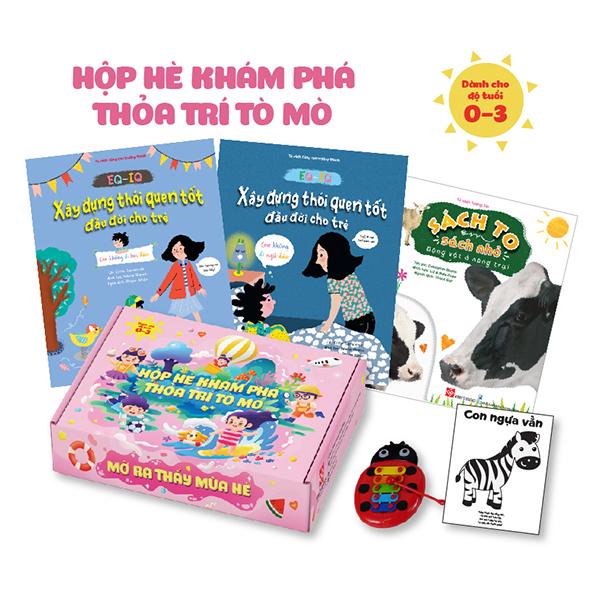 Hộp Quà 1/6 - Độ Tuổi 0-3: Hộp Hè Khám Phá - Thỏa Trí Tò Mò