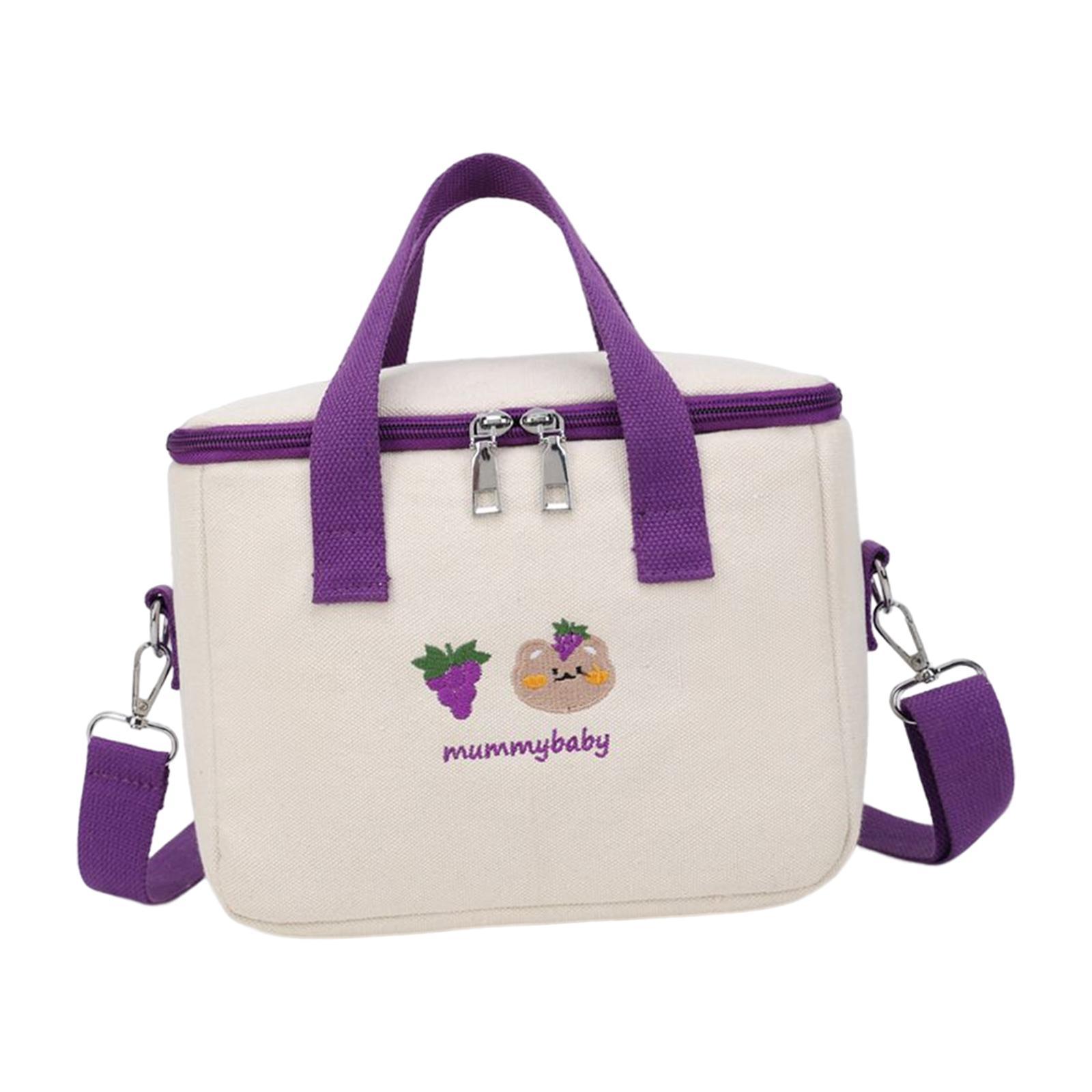 Portable lunch Storage Bag Insulated Lunch Box Keep Warm for Camping Children Adults