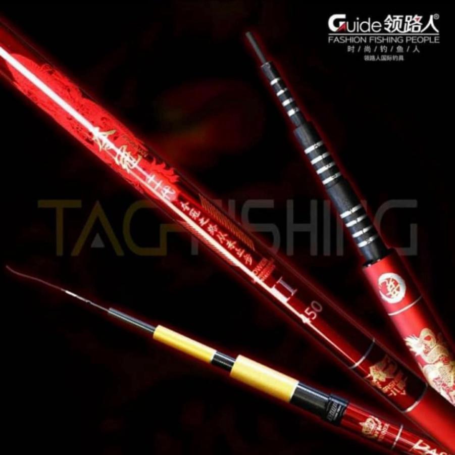 Sale to sale Cần câu Guide Bashen thắng lợi đỏ 5h - uy tín - xả hàng tồn