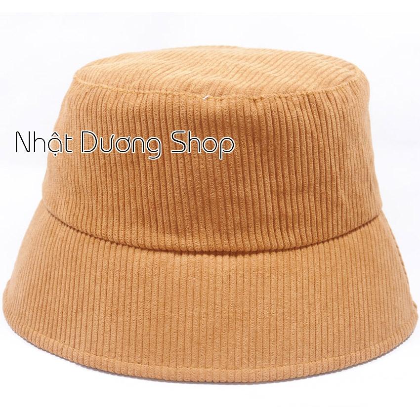 Nón Bucket vành cụp- Nón tai bèo thêu PromissYou chất nhung cao cấp phù hợp cho cả nam và nữ