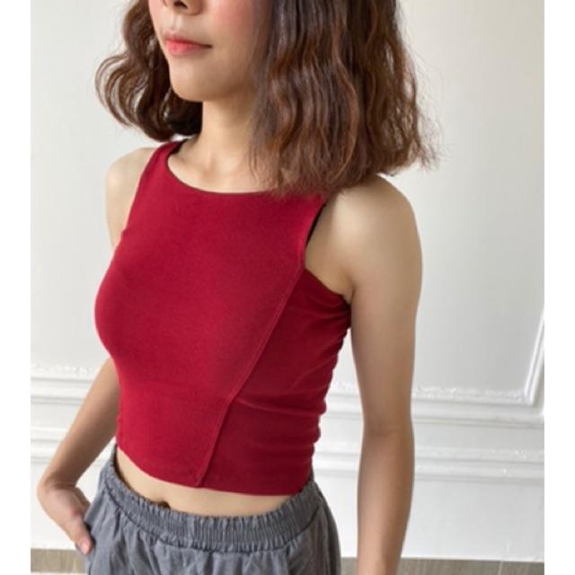 Áo croptop cutout hàng VNXK chất lượng cao