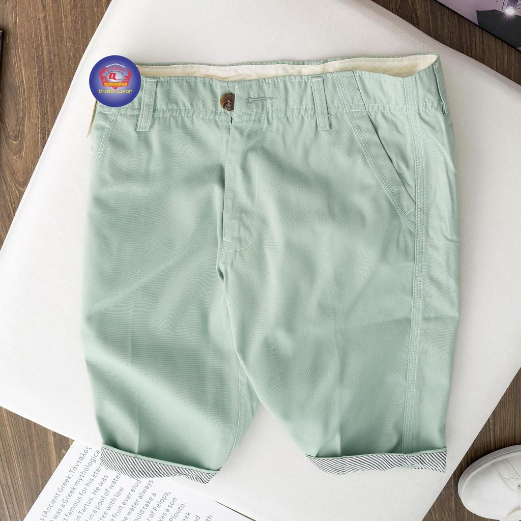 XÃ HÀNG TỒN KHO QUẦN SHORT KAKI NAM VẢI ĐẸP,  KHÔNG RA MÀU