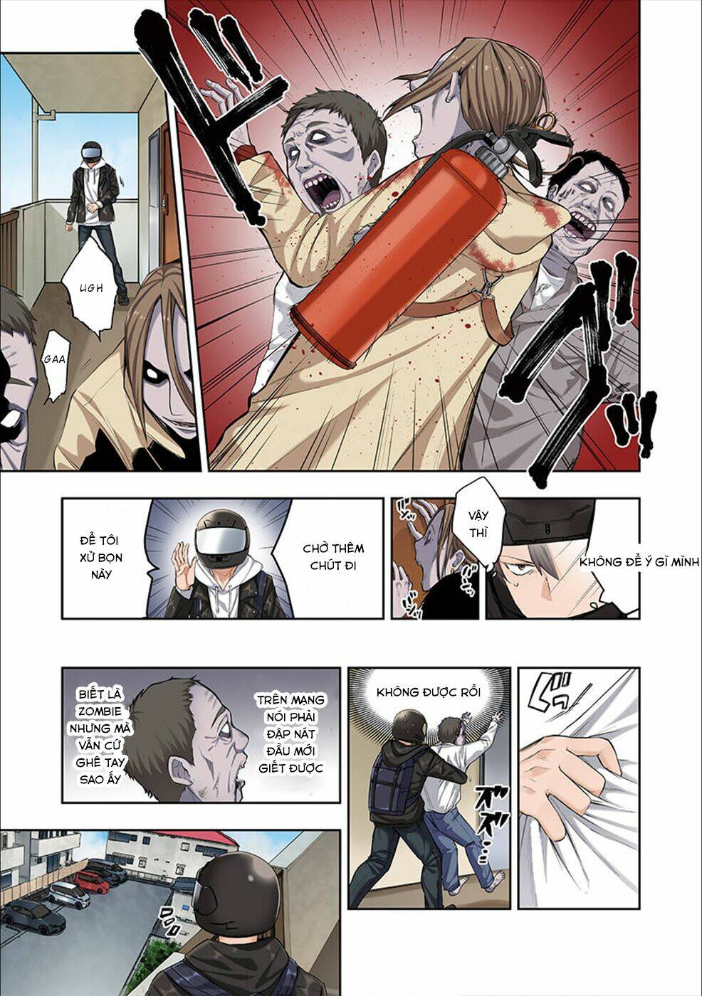chỉ có tôi không bị zombie tấn công chapter 1 13