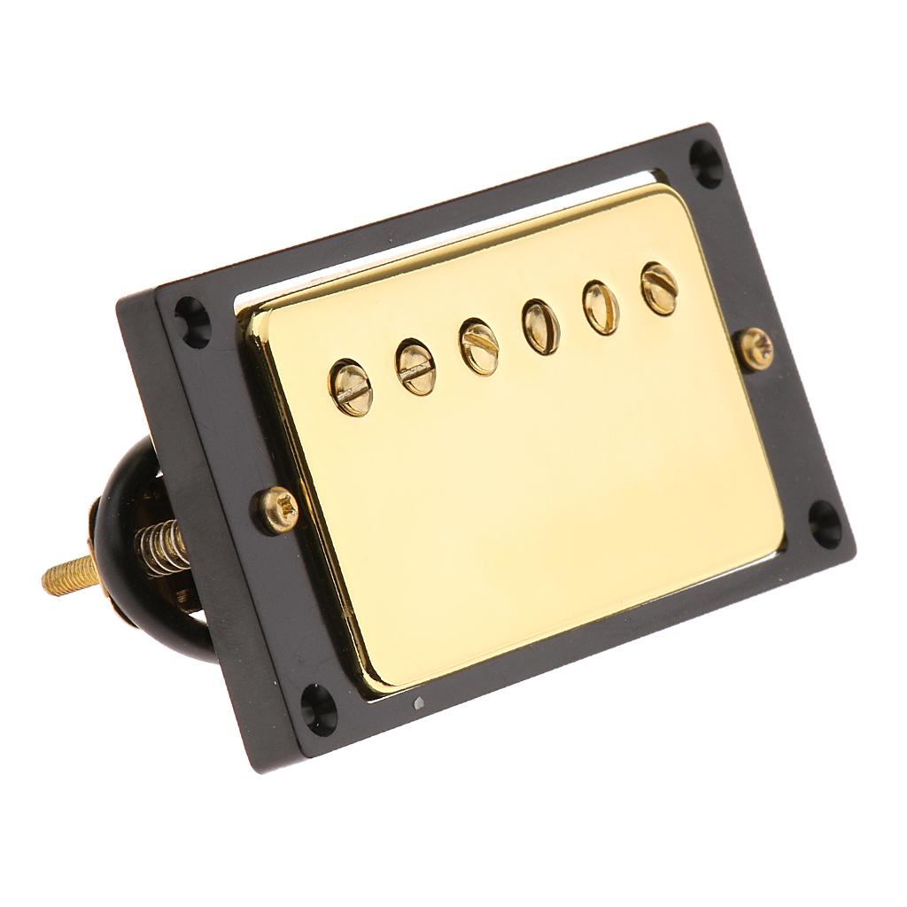 50mm Kép Nóng Đường Sắt Bán Cổ Pickup cho LP Đàn Guitar Điện Thay Thế